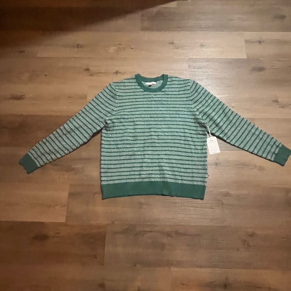Green Patterned Women’s Sweater